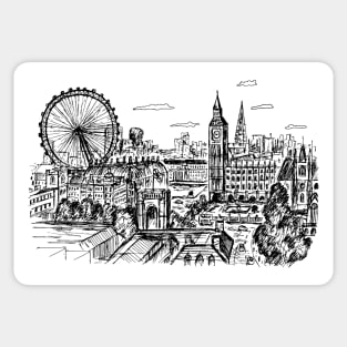 London View Sticker
